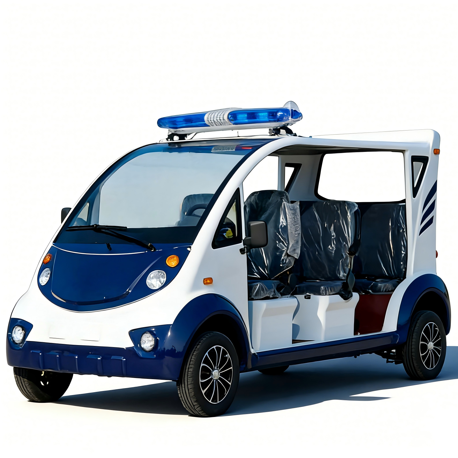 Premium edition convertible three-row 6-8 seater patrol vehicle