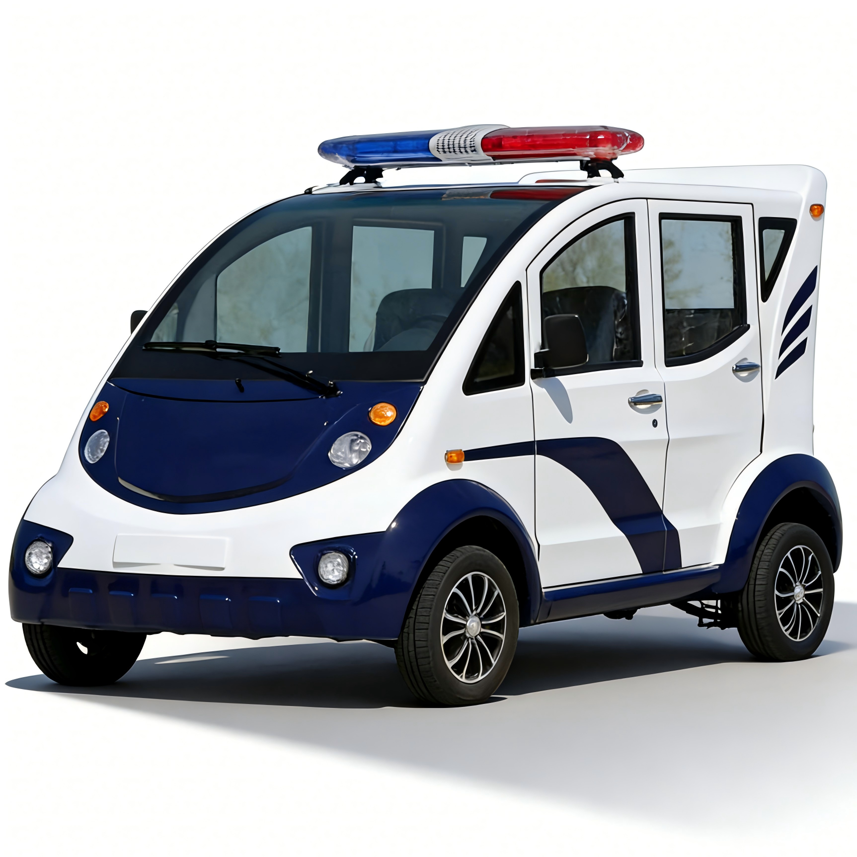 封闭式2排4-5人座巡逻车