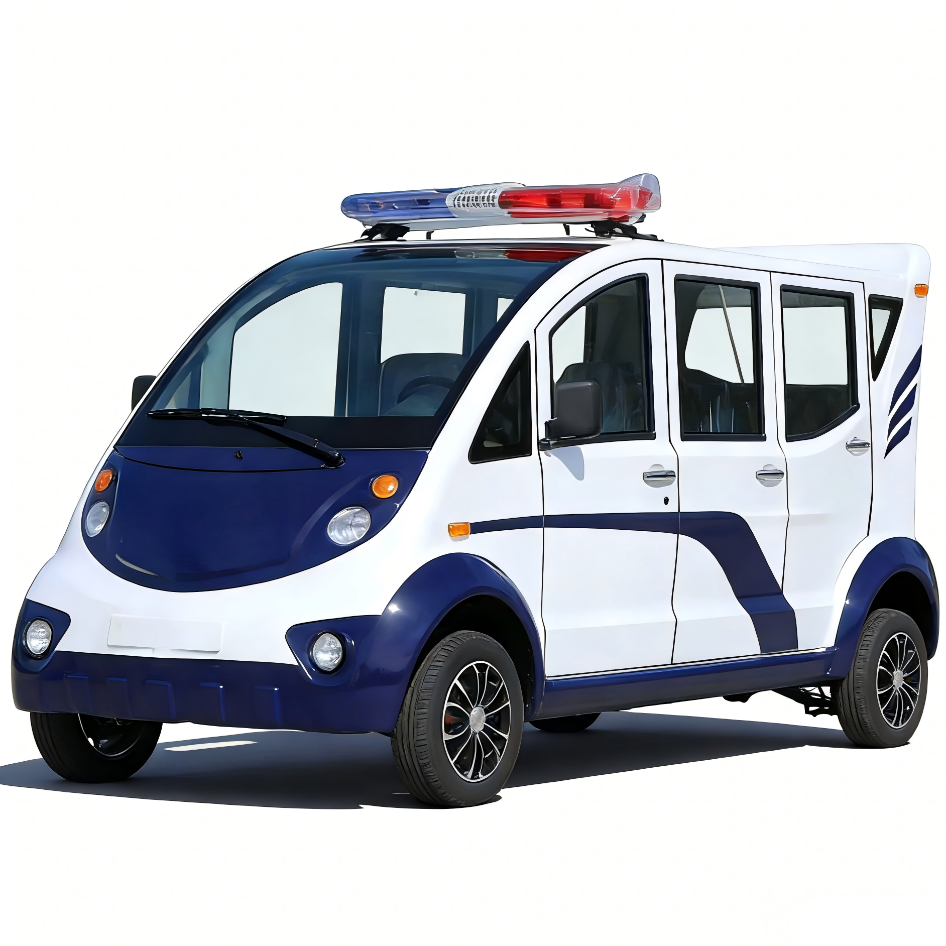 封闭式3排6-8人座巡逻车